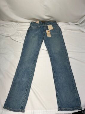 Levi's Demi Curve ID 26x32 Classic Slim Blue Straight-Leg Jeans